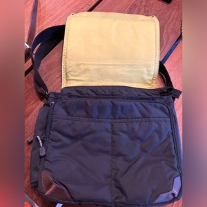 Black satchel style bag